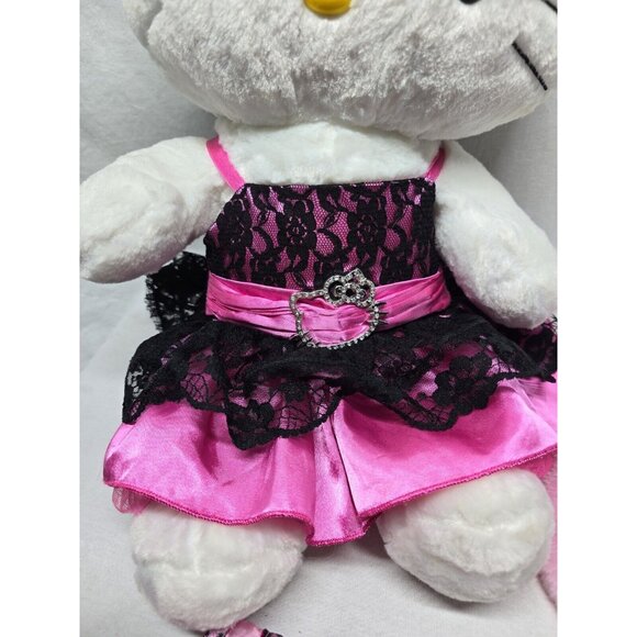 Hello Kitty Build A Bear Plush Doll White Sanrio OG 18” With Outfit And Shoes - Picture 3 of 15